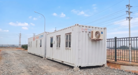 Giải Pháp Kết Hợp Container Văn Phòng 40feet Và 20feet Cho Ban Điều Hành Dự Án